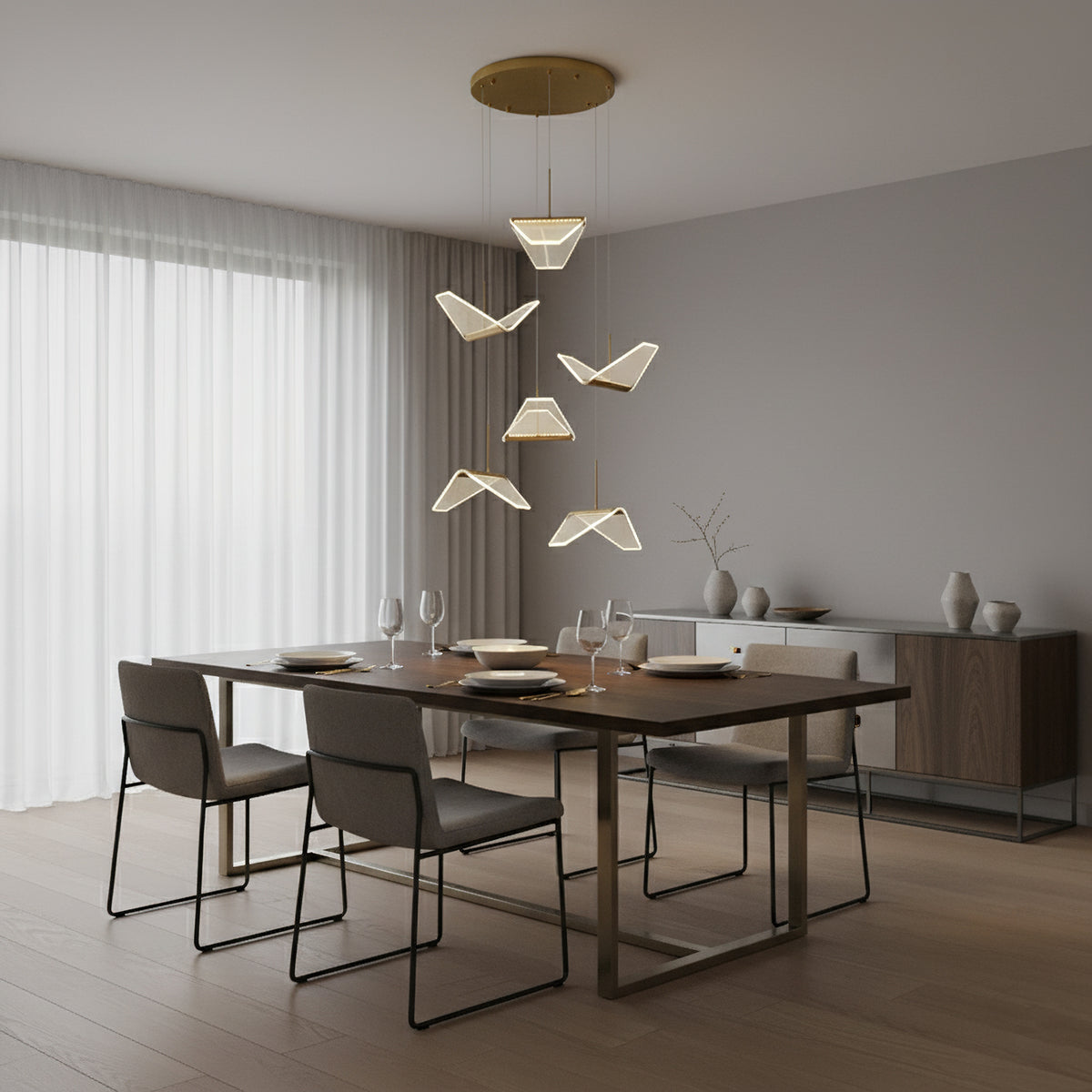 Wing Pendant Lamp – detail 2