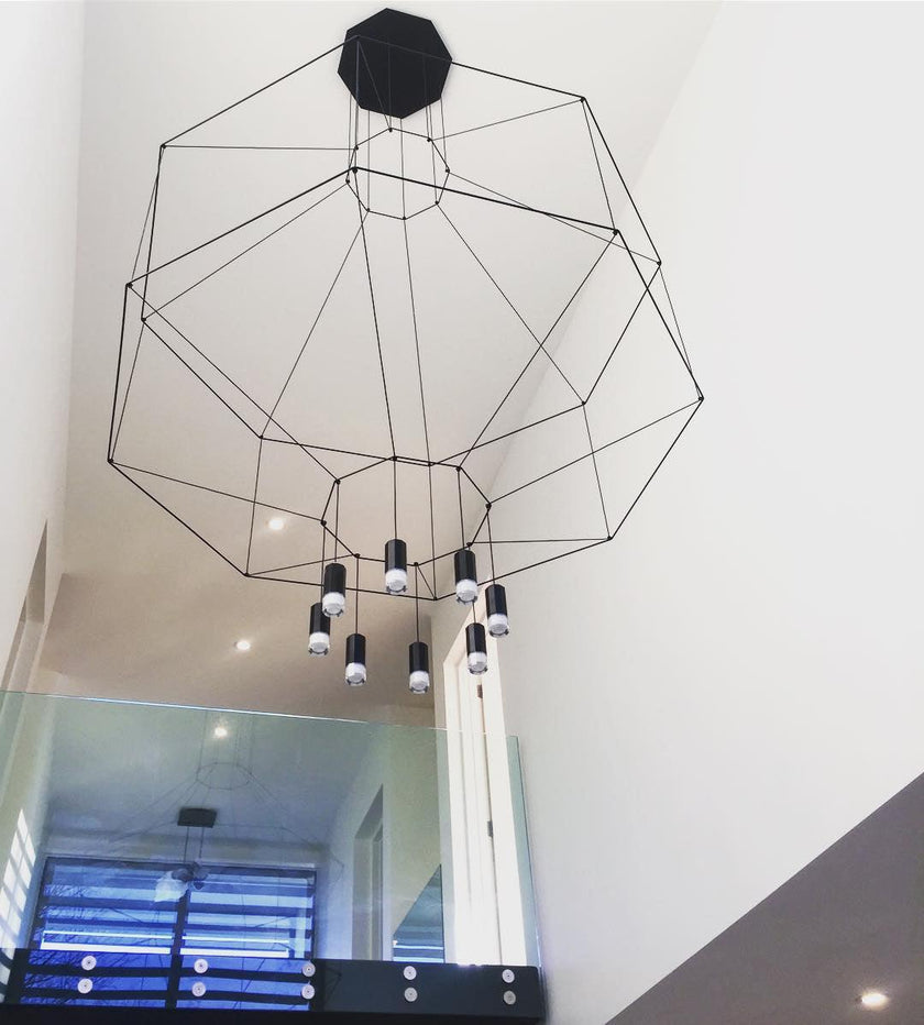 Wireflow Chandelier