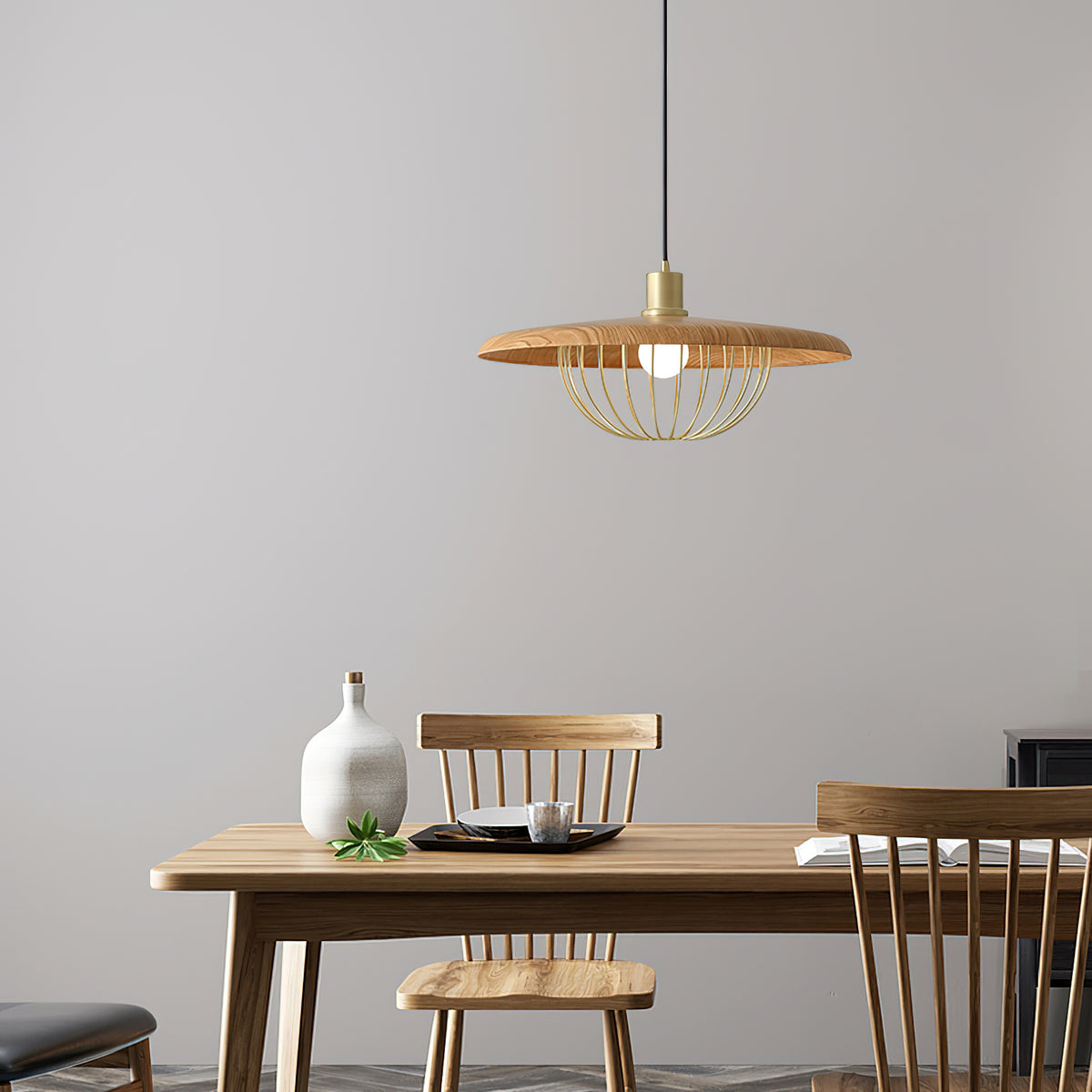 Wood Free Pendant Lamp – detail 2
