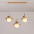 Wood Fruit Pendant Lamp