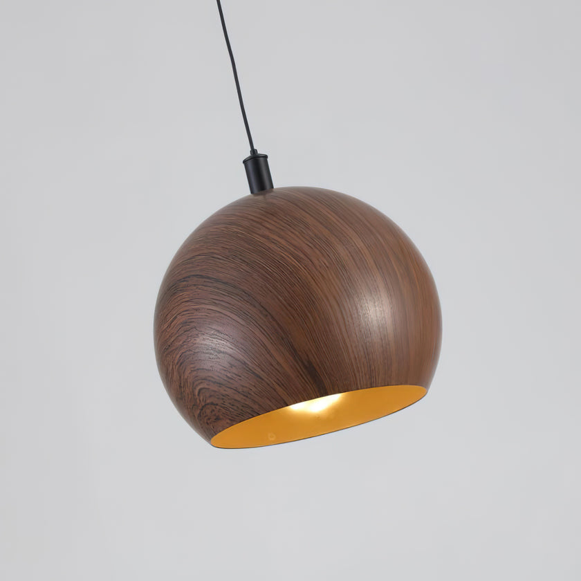 Wood Grain Pendant Lamp