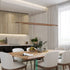 Wood Horizontal Pendant Light