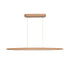 Wood Horizontal Pendant Light