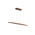 Wood Horizontal Pendant Light