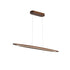 Wood Horizontal Pendant Light