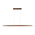 Wood Horizontal Pendant Light