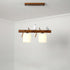 Wooden Bird Chandelier