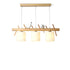 Wooden Bird Chandelier