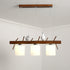 Wooden Bird Chandelier