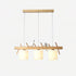 Wooden Bird Chandelier