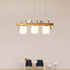 Wooden Bird Chandelier