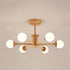 Wooden Molecular Ceiling Light