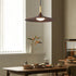 Wooden Trumpet Pendant Lamp