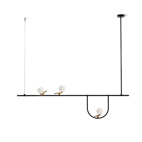Yanzi Linear Chandelier – detail 39