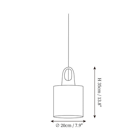 Suspension Yuan Strange Old — Plans de dimensions 1