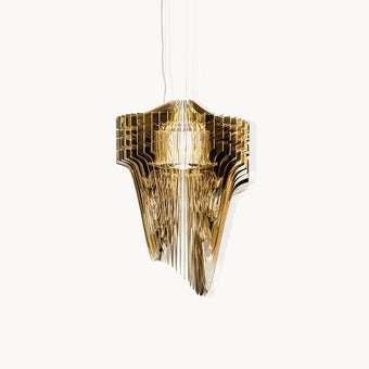 Aria Gold Suspension Lamp