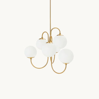 Gooseneck Chandelier