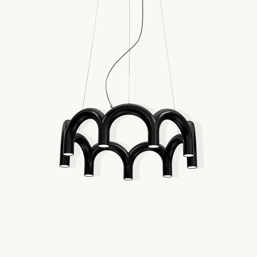 M Shaped Circle Chandelier