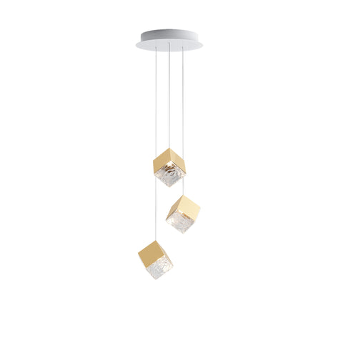 Square Art Glass Chandelier – detail 30