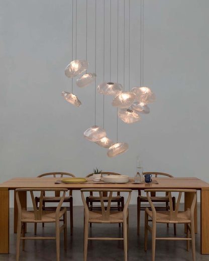 Random Blown Glass Pendant Light