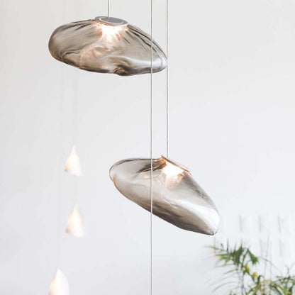 Random Blown Glass Pendant Light