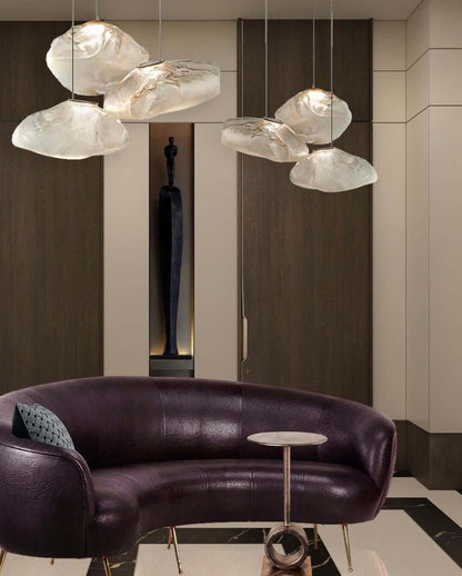 Random Blown Glass Pendant Light