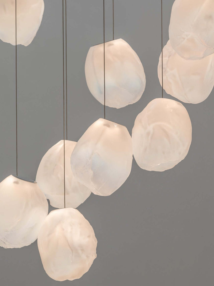 Blowing Liquid Glass Pendant Light