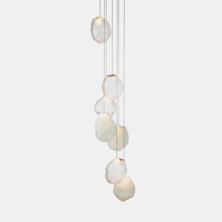 Blowing Liquid Glass Pendant Light