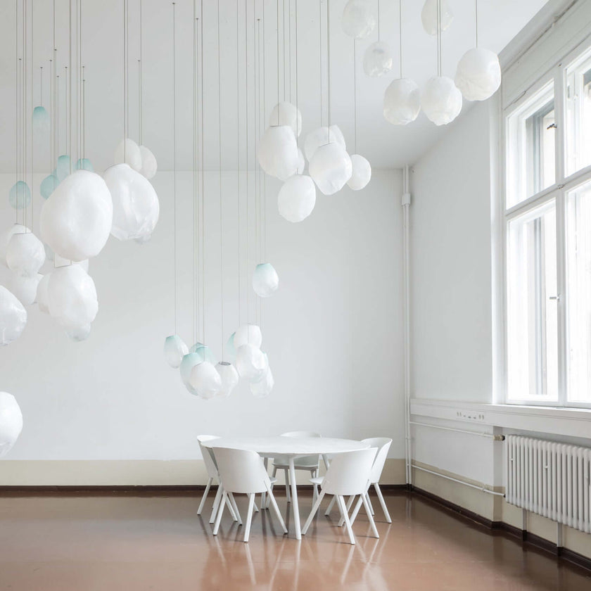 Blowing Liquid Glass Pendant Light