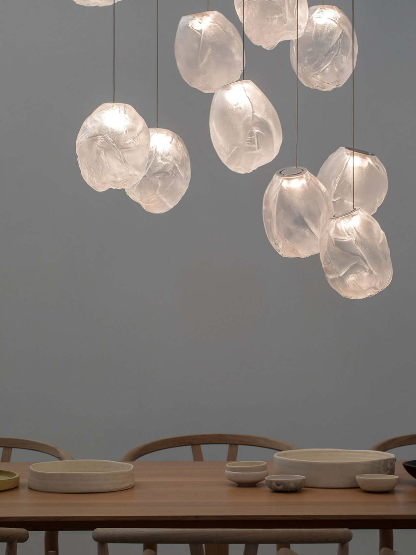 Blowing Liquid Glass Pendant Light