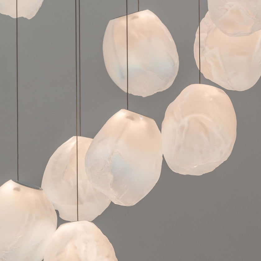 Blowing Liquid Glass Pendant Light