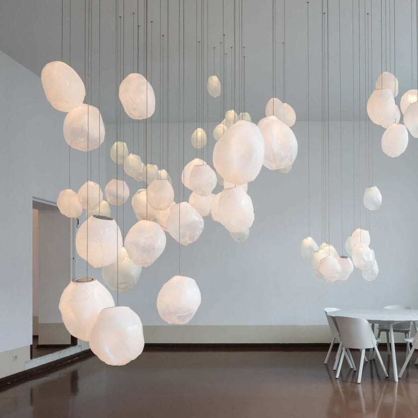 Blowing Liquid Glass Pendant Light