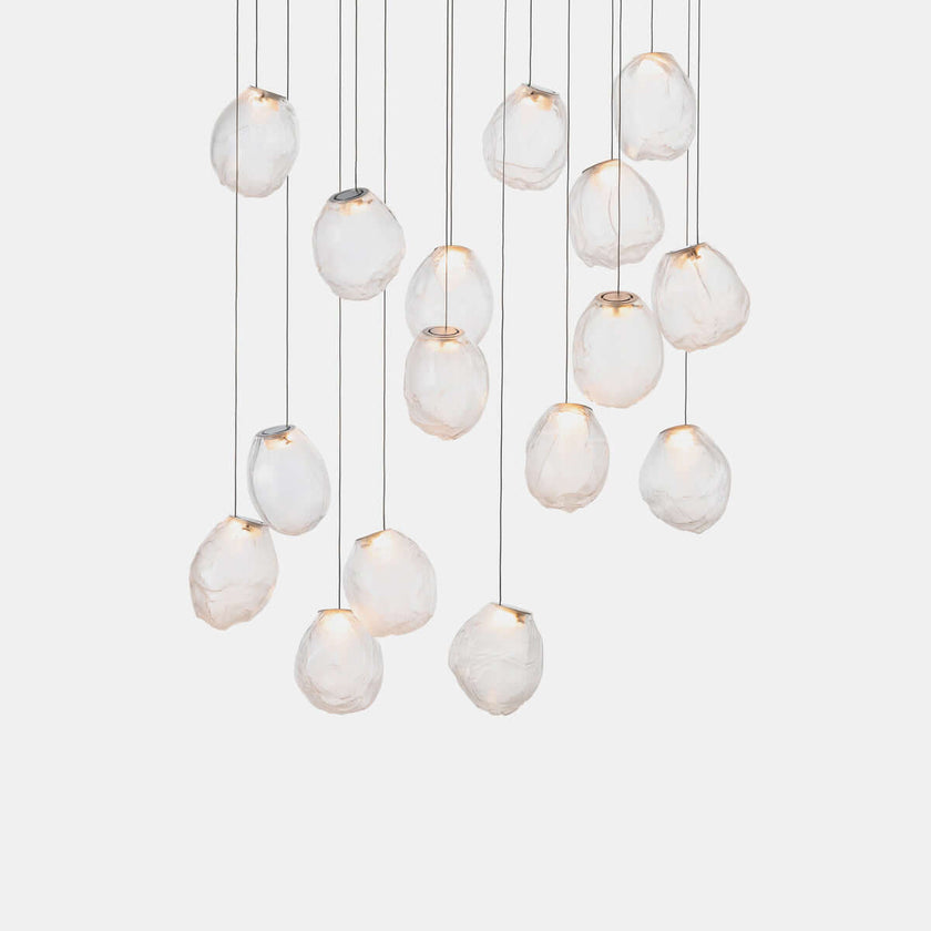 Blowing Liquid Glass Pendant Light