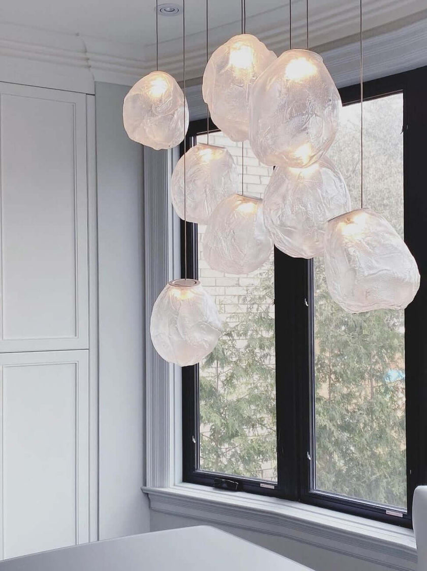 Blowing Liquid Glass Pendant Light