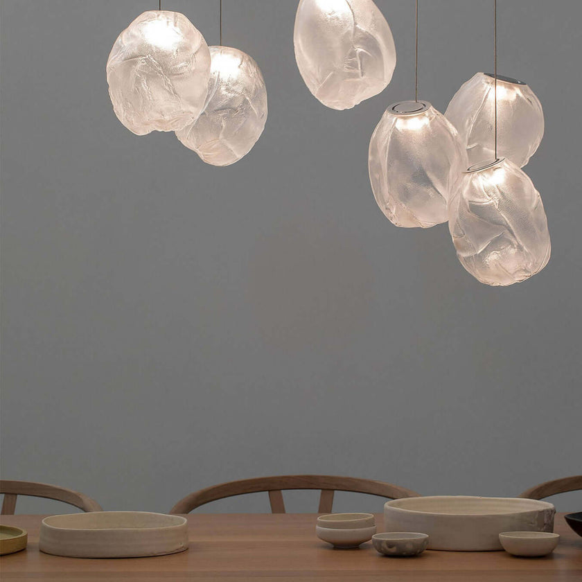 Blowing Liquid Glass Pendant Light