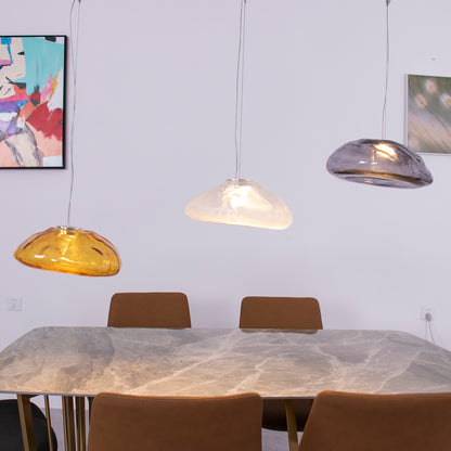 Random Blown Glass Pendant Light