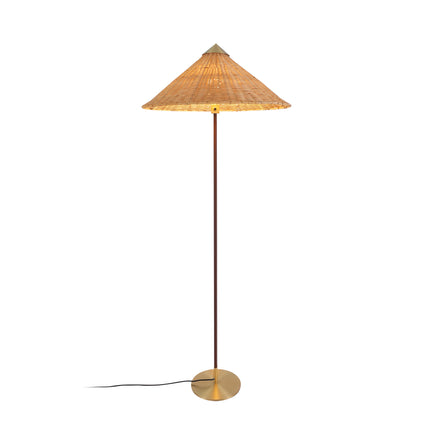 Chinese hoed vloerlamp