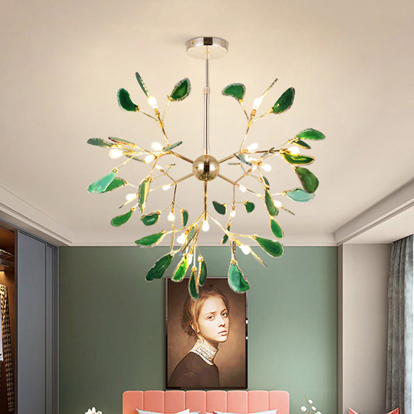 Agate Flake Chandelier