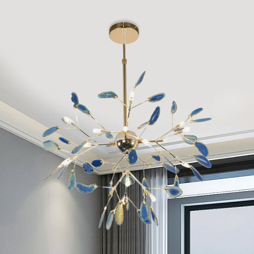 Agate Flake Chandelier