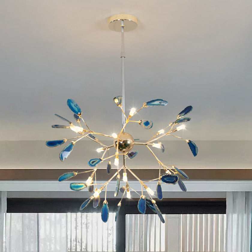 Agate Flake Chandelier