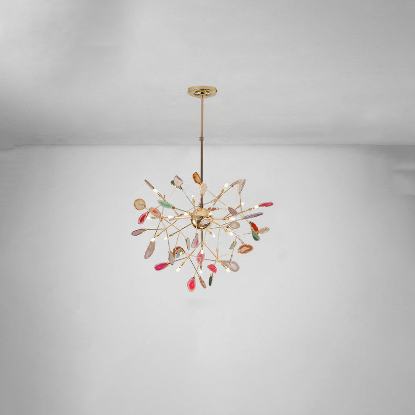 Agate Flake Chandelier