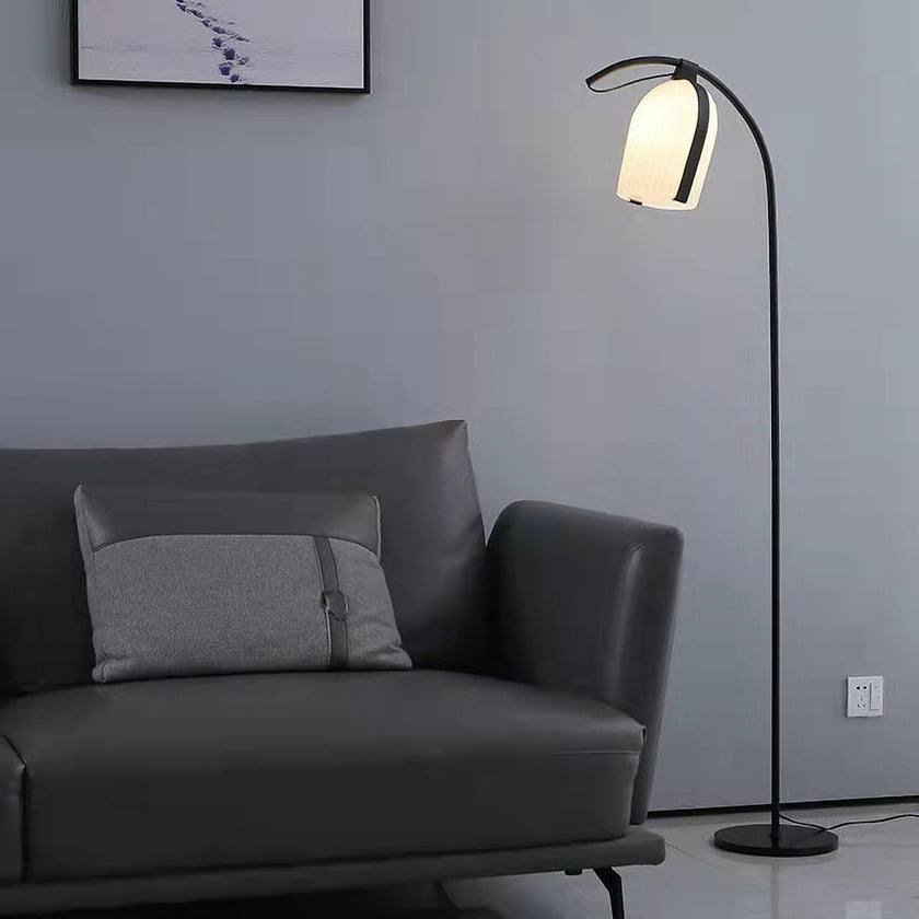 Boog vloerlamp