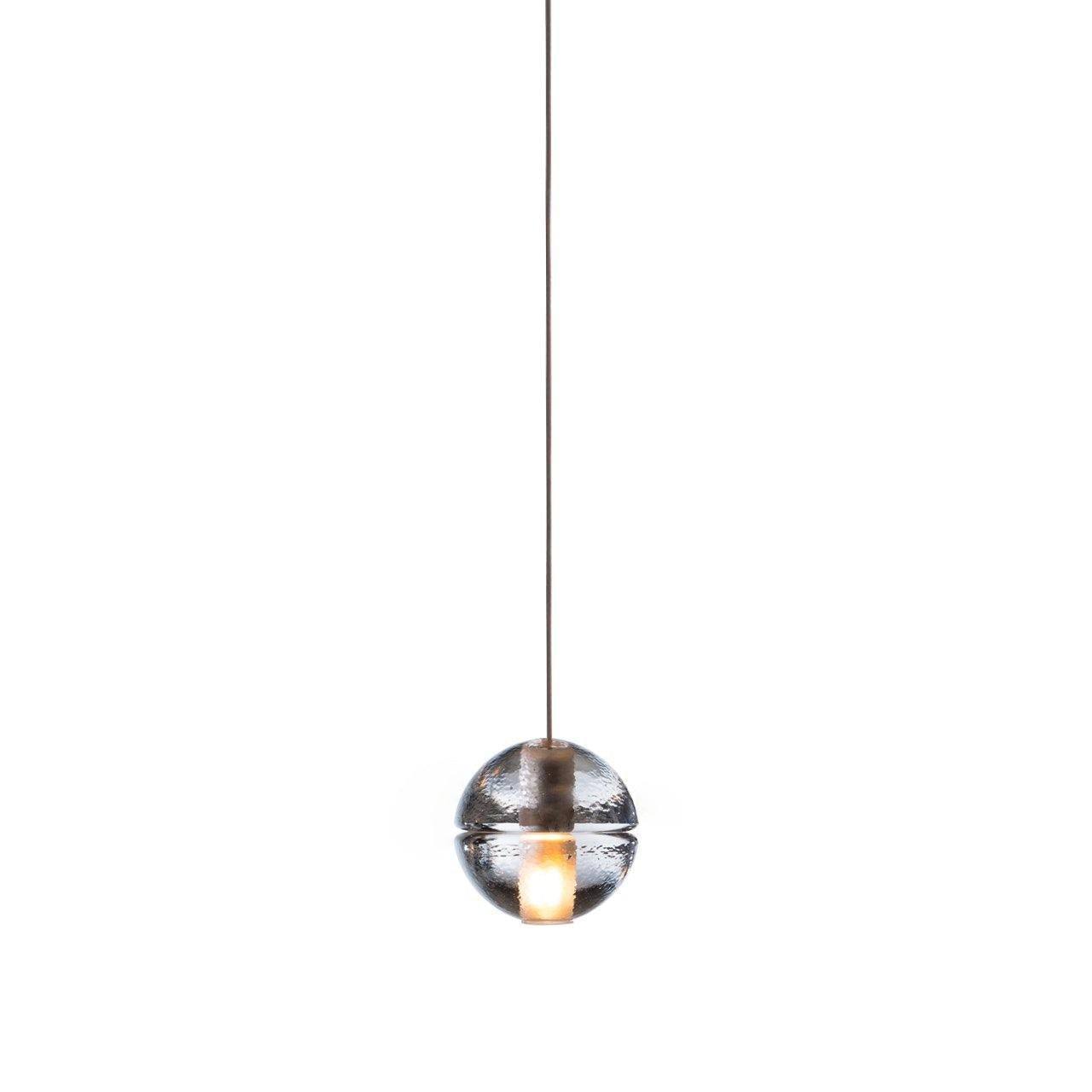 Suspension boule en cristal
