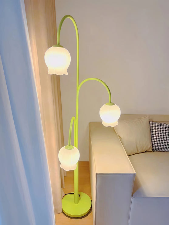 Bell Orchid Floor Lamp
