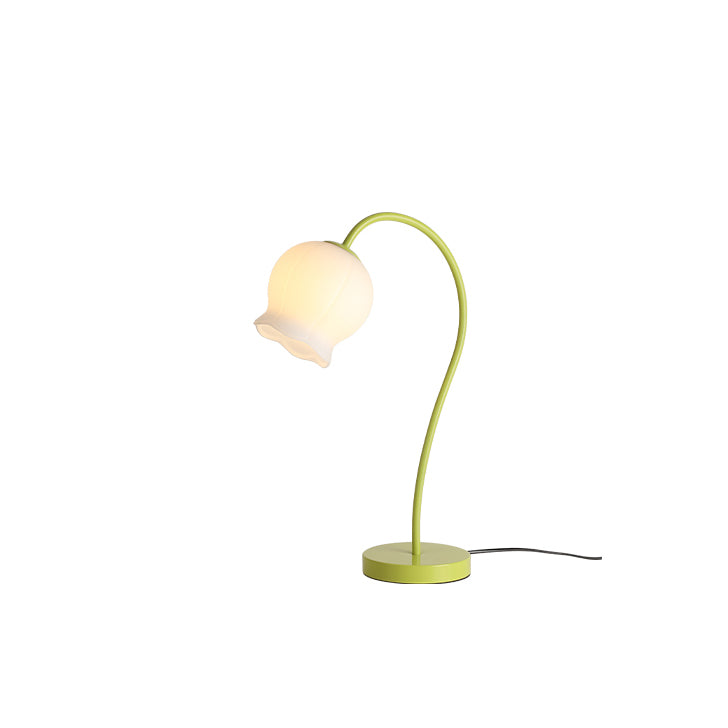 Glocken-Orchideen-Tischlampe
