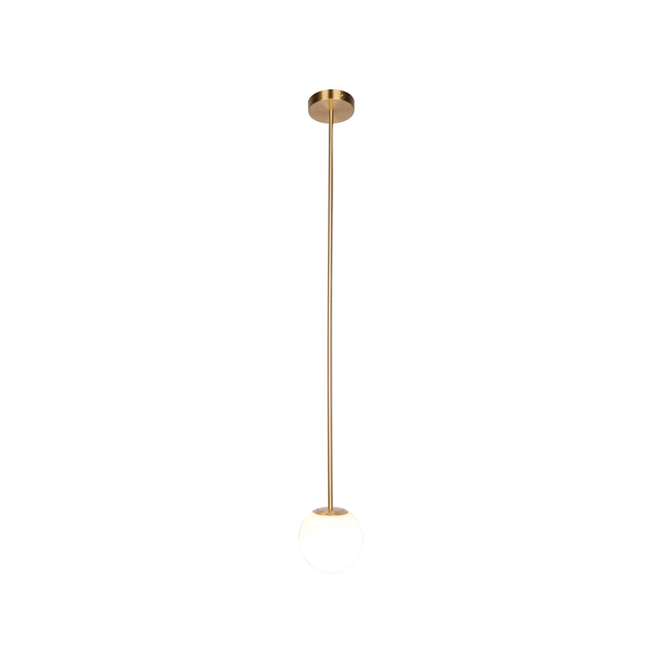 Brass Architectural Pendant Lamp
