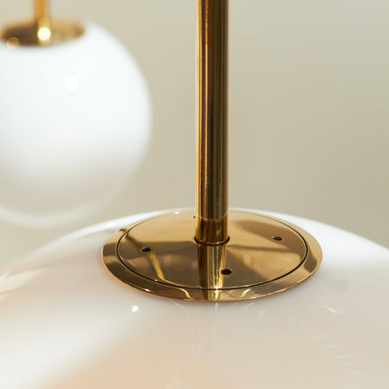 Brass Architectural Pendant Lamp