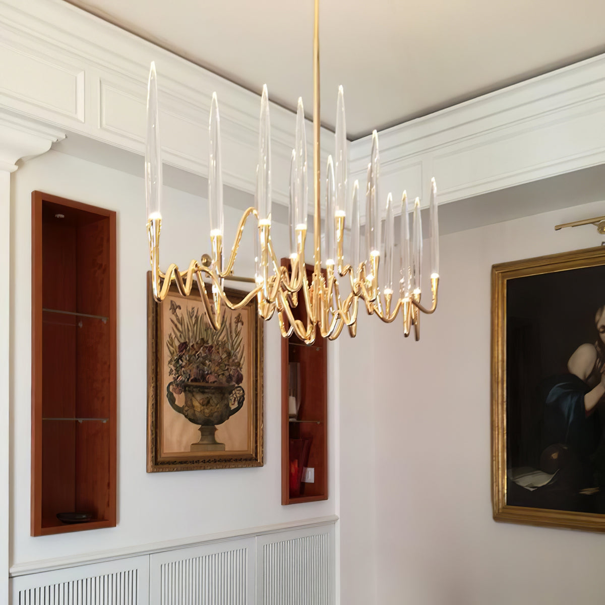 Classical Candelabrum Chandelier – detail 2