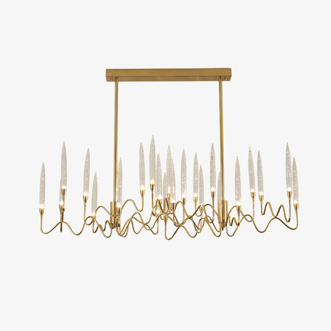 Classical Candelabrum Kroonluchter — Dimensioentekeningen 1
