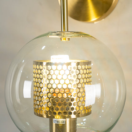 Chiswick glazen wandlamp